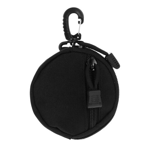2Pièces Pochette Nylon Noir Étanche Pour Stockage