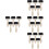 20Pcs Black Printmaking Glue Rollers Plastic Brayers for Ink and Paint 5