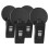 20Pcs Black Car Windshield Parking Permit Holder PVC Suction Cup Clamp 1