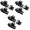 15Pcs Adhesive Fastener Black Hook and Loop Tape for Sofa 4