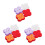 12Pcs Assorted Color Car Door Handle Protector PVC Paint Guard Decals 5