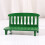 2Stk Holz Sofa Mini Modell Grün, Elegantes Deko Element 10