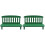 2Stk Holz Sofa Mini Modell Grün, Elegantes Deko Element 2