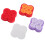 12Pcs Assorted Color Car Door Handle Protector PVC Paint Guard Decals 2
