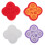 12Pcs Assorted Color Car Door Handle Protector PVC Paint Guard Decals 1