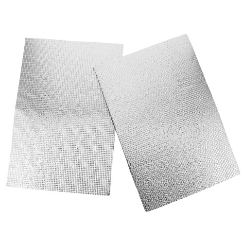10Pcs Silver Reflective Heating Pads for Pets Waterproof Thermal Mat 1