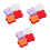 12Pcs Assorted Color Car Door Handle Protector PVC Paint Guard Decals 9