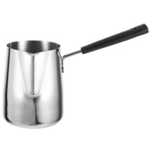 3Pcs Small Stainless Steel Coffee Pots Milk Butter Melting Pot