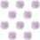 60 Pcs Mini Woven Straw Hats For Diy Craft 7