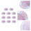 60 Pcs Mini Woven Straw Hats For Diy Craft 5
