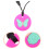 3Pcs Necklace Safe Durable Silicone Toy 9