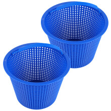 4Pcs Blue Filter Basket for Swimming Pool Pump Plastic Anti Clogging