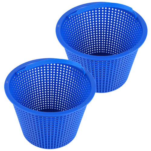 4Pcs Blue Filter Basket for Swimming Pool Pump Plastic Anti Clogging