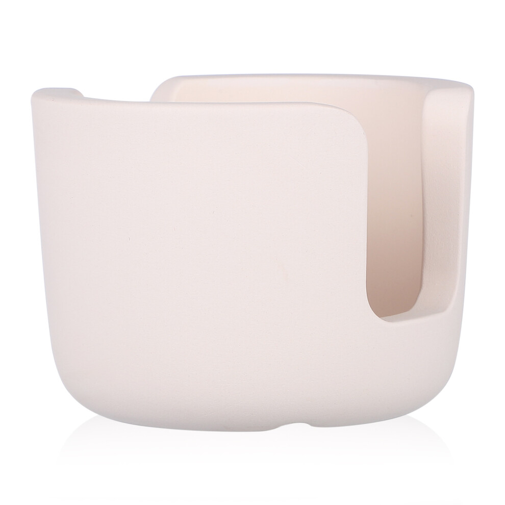 3Pcs Beige Kitchen Sink Sponge Holder Fast Drying Dish Rack 3623915526310