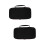 2Pcs Large-Capacity Black Microphone Storage Case with Smooth Zipper 6