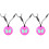 3Pcs Necklace Safe Durable Silicone Toy 4