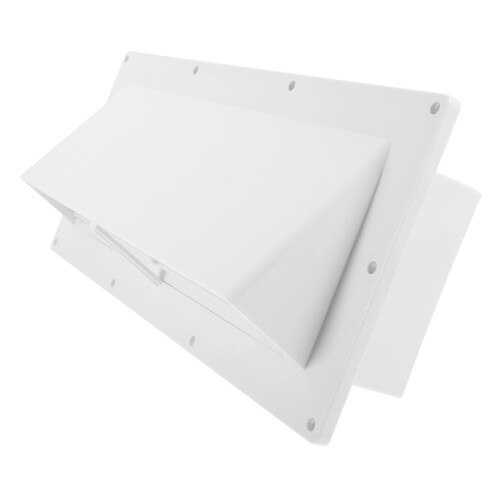4Pièces Cache Vent Hood Plastique Blanc Pour Ventilation Camping-Car 1