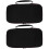 2Pcs Large-Capacity Black Microphone Storage Case with Smooth Zipper 4