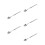 5Pcs Silver Extendable Stainless Steel Spoon Kitchen & Camping Cutlery 5