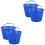 4Pcs Blue Filter Basket for Swimming Pool Pump Plastic Anti Clogging 3