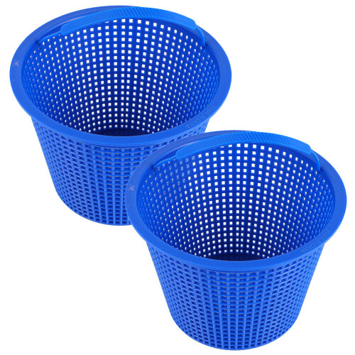 4Pcs Blue Filter Basket for Swimming Pool Pump Plastic Anti Clogging 1