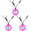 3Pcs Necklace Safe Durable Silicone Toy 2