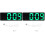 2Sets Modern Silver Electronic Alarm Clock Digital LED for Home Use 2