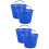 4Pcs Blue Filter Basket for Swimming Pool Pump Plastic Anti Clogging 7