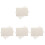 200 Pcs Translucent Envelops For Invitations And Cash Reusable 2