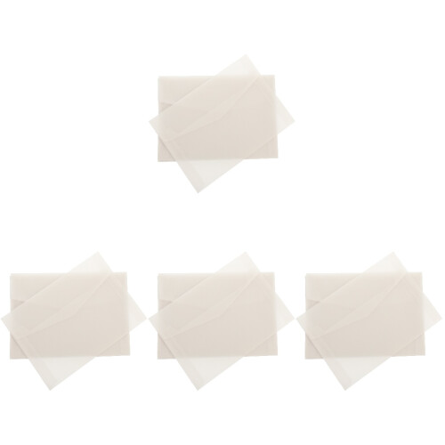 200 Pcs Translucent Envelops For Invitations And Cash Reusable 1