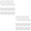 24Pcs Simple White Packaging Corner Guards for Shipping and Frames 8