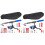 2Sets Durable Fishing Pole Set with Simple Design Assorted Color 2