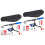 2Sets Durable Fishing Pole Set with Simple Design Assorted Color 4