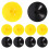 64Pcs Flexible Rubber Suction Cup Arrows Safe Practice Tips for Kids 3