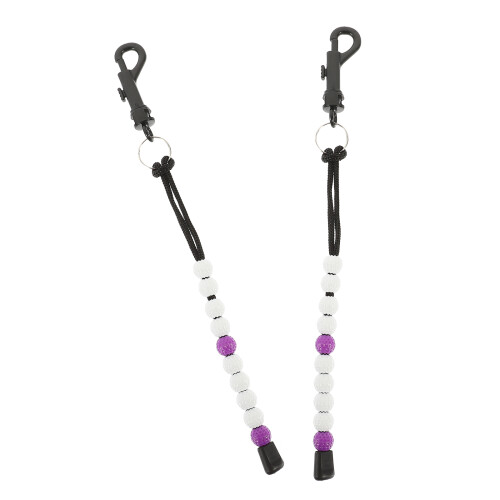 8Pcs Purple Plastic Golf Stroke Counters Outdoor Golfing Scoring Beads 2