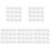 150St Multifunctionele Witte PVC Gum Voor En School 4