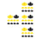 64Pcs Flexible Rubber Suction Cup Arrows Safe Practice Tips for Kids 7