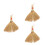 3Pcs Durable Sorghum Straw Whisk Broom Multi Color Handheld Sweeper 4