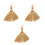 3Pcs Durable Sorghum Straw Whisk Broom Multi Color Handheld Sweeper 5