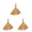 3Pcs Durable Sorghum Straw Whisk Broom Multi Color Handheld Sweeper 9