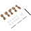 2Sets Brown Rv Awning Pull Rod Kit Pom Material for Shade Maintenance 2