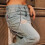 Punk Stijl Jeans Ketting , Zinklegering, Decoratief 5