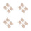 16Pcs Cloth Basket Liners Fitted for Wicker Wire Basket 8