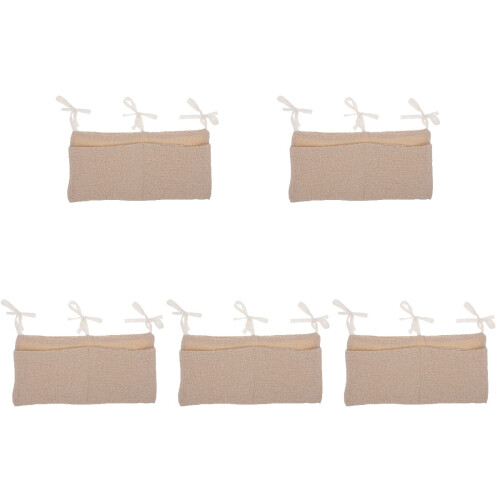 5St Khaki Katoenen Universele Buggy Organizer Tas Babyspullen 2