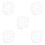 5Pcs Nylon Safety Net White Durable Mesh for Sewer Protection 9