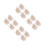 16Pcs Cloth Basket Liners Fitted for Wicker Wire Basket 4