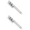 2Pcs Household Cutter Sharpener Silver Desktop Cutlery Sharpening Tool 7