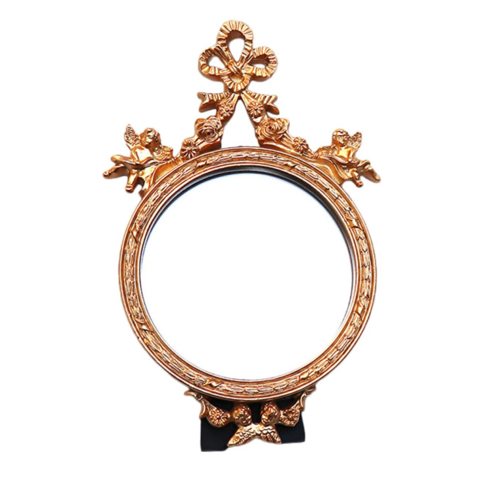 Folding Desktop Vanity Makeup Mirror with Definition Clarity and Distortion Reflection