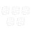 5Pcs Nylon Safety Net White Durable Mesh for Sewer Protection 7
