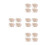16Pcs Cloth Basket Liners Fitted for Wicker Wire Basket 5